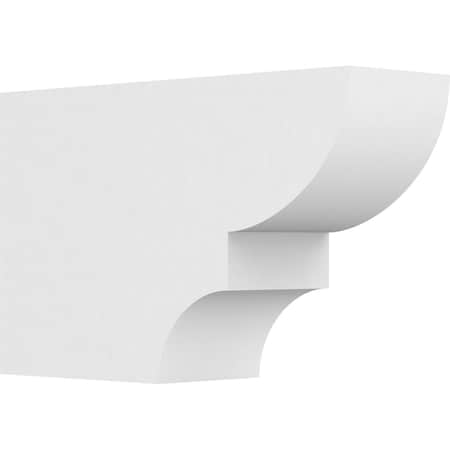 Ekena Millwork Standard Ridgewood Architectural Grade PVC Rafter Tail, 5"W X 10"H X 16"L RFTP05X10X16RID